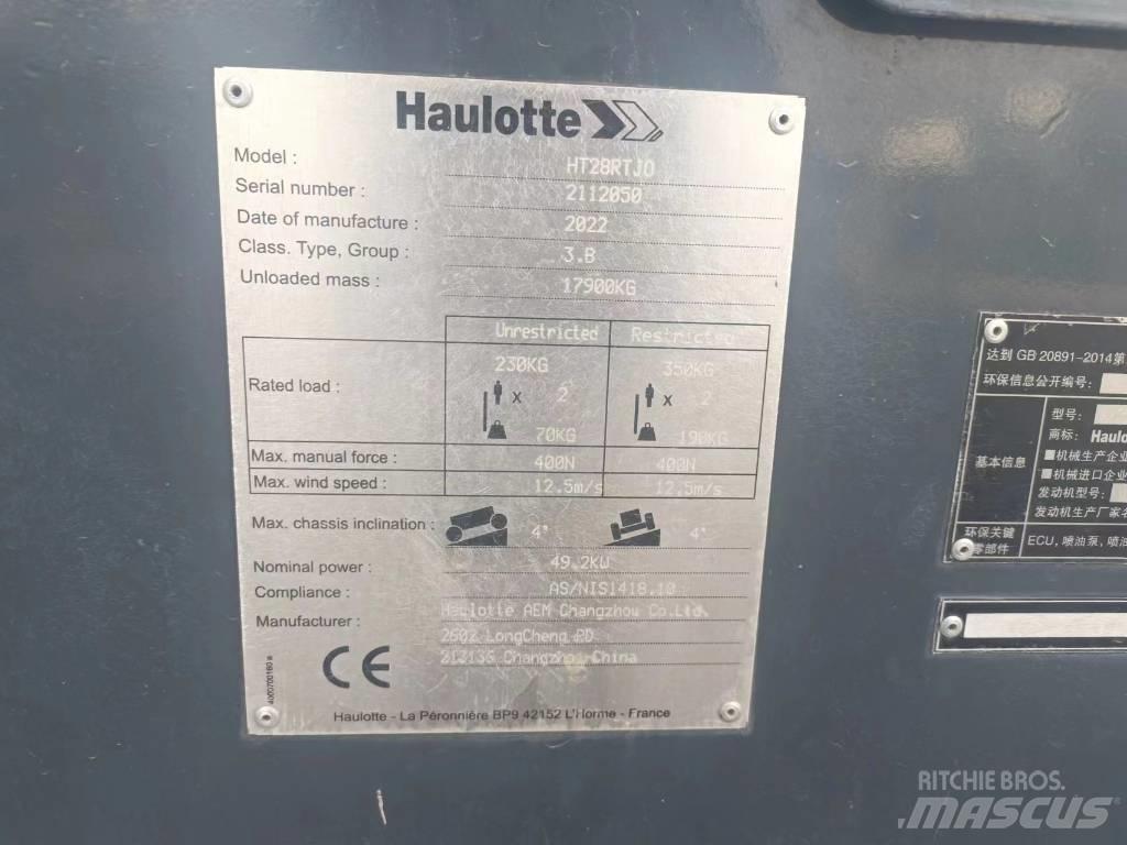 Haulotte HT28RTJO Teleskopbühnen