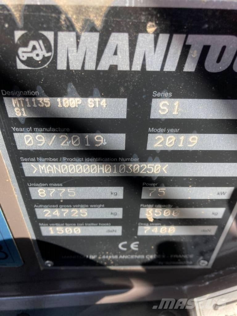 Manitou MT 1135 Teleskoplader