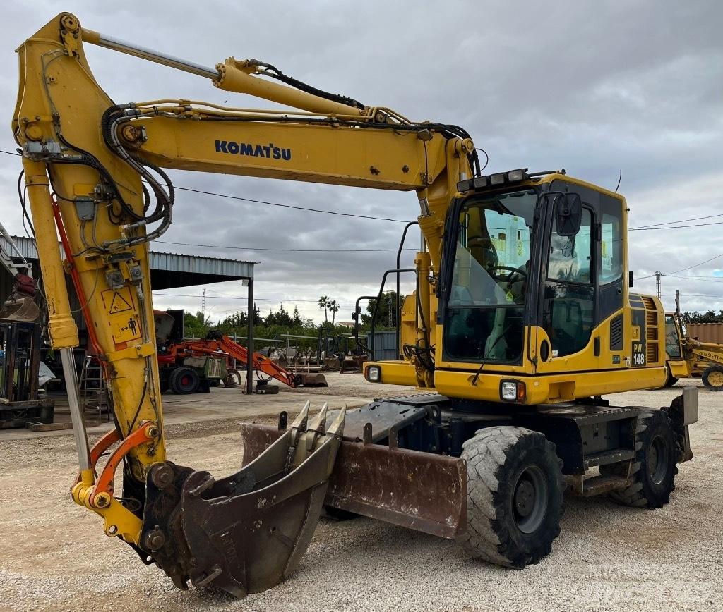 Komatsu PW148-8 Mobilbagger