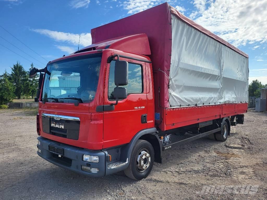 MAN 12.250 TGL Pritsche & Plane