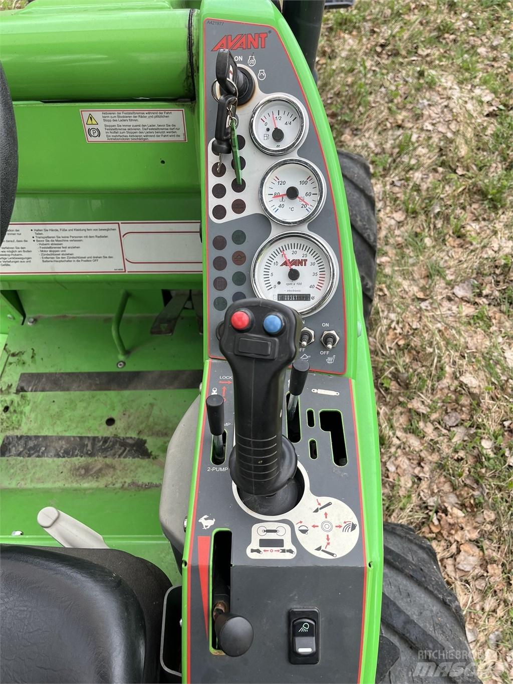 Avant M630 Minilader