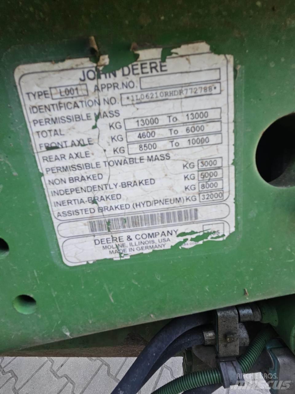 John Deere 6210R Traktoren