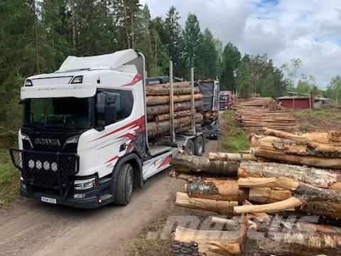 Scania R580B6X4NB Holzfahrzeuge