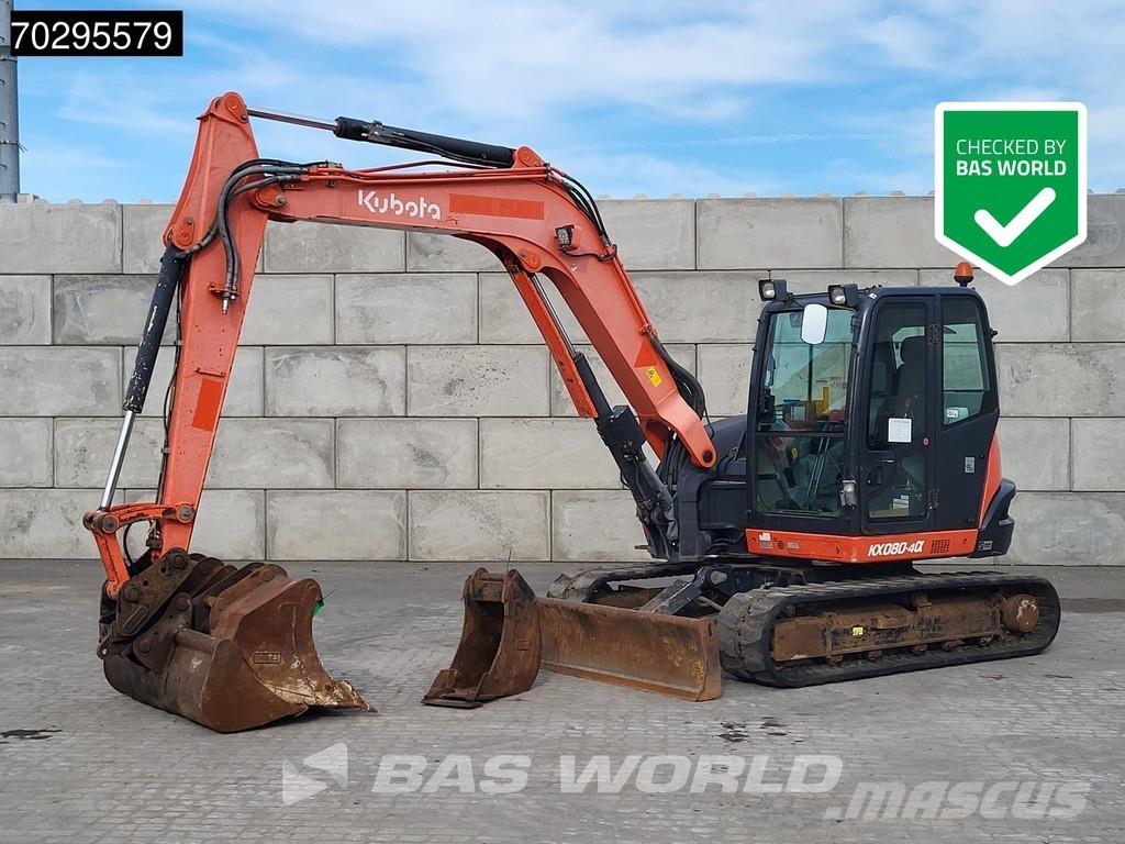 Kubota KX080-4a Minibagger < 7t