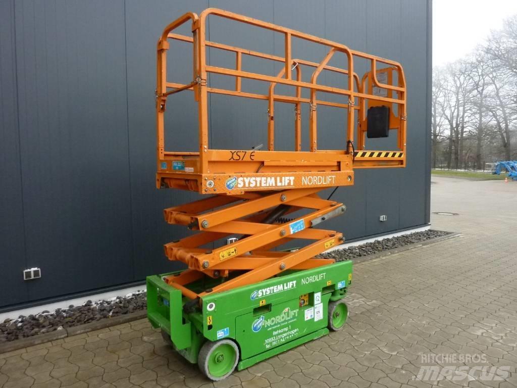 Airo XS7 E Scheren-Arbeitsbühnen