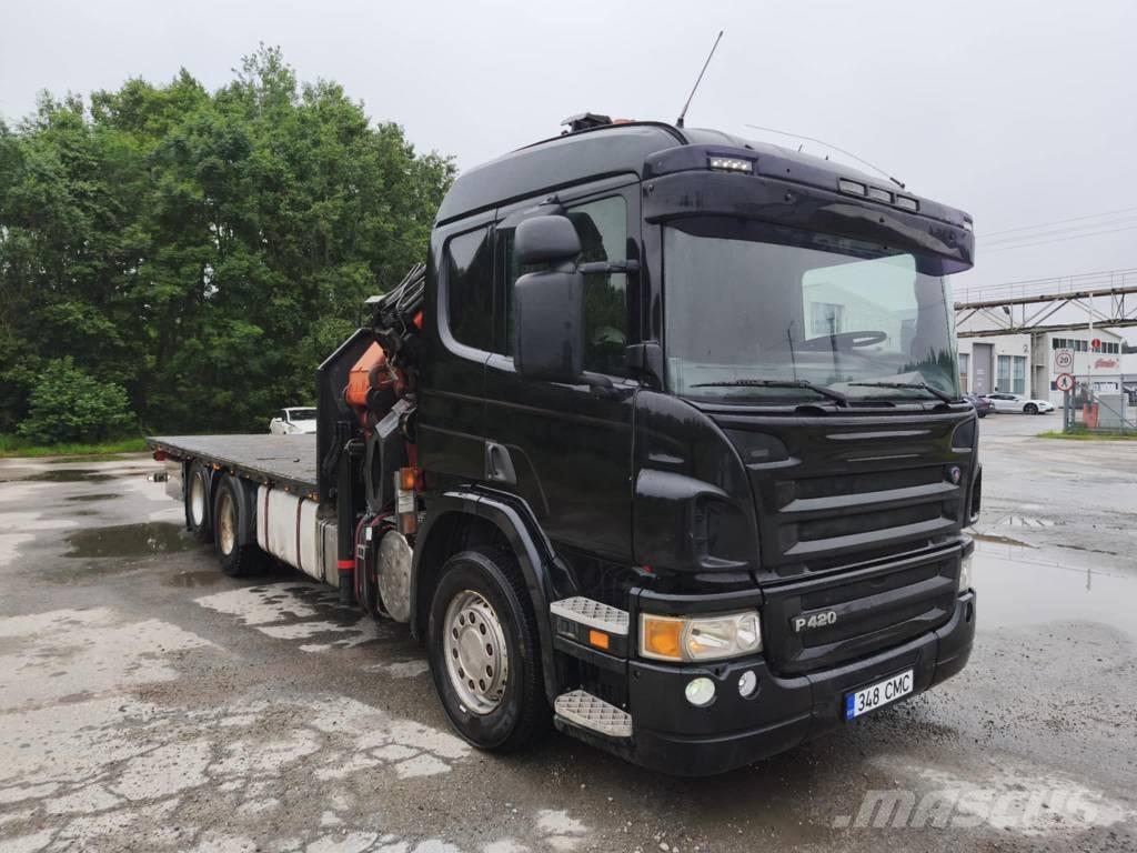 Scania P 420 Kranwagen