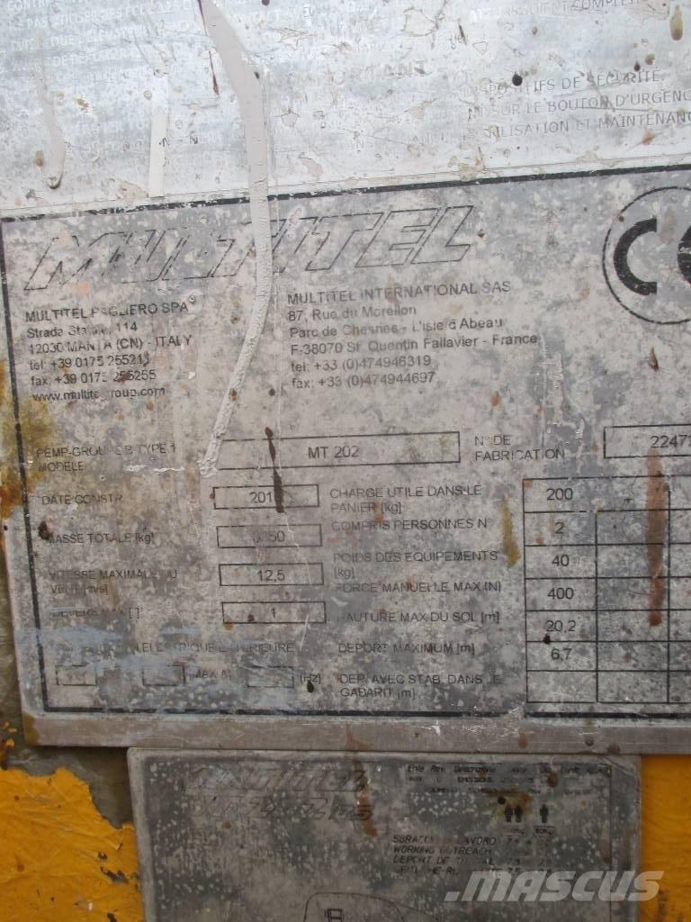 Multitel MT 202 LKW-Arbeitsbühnen