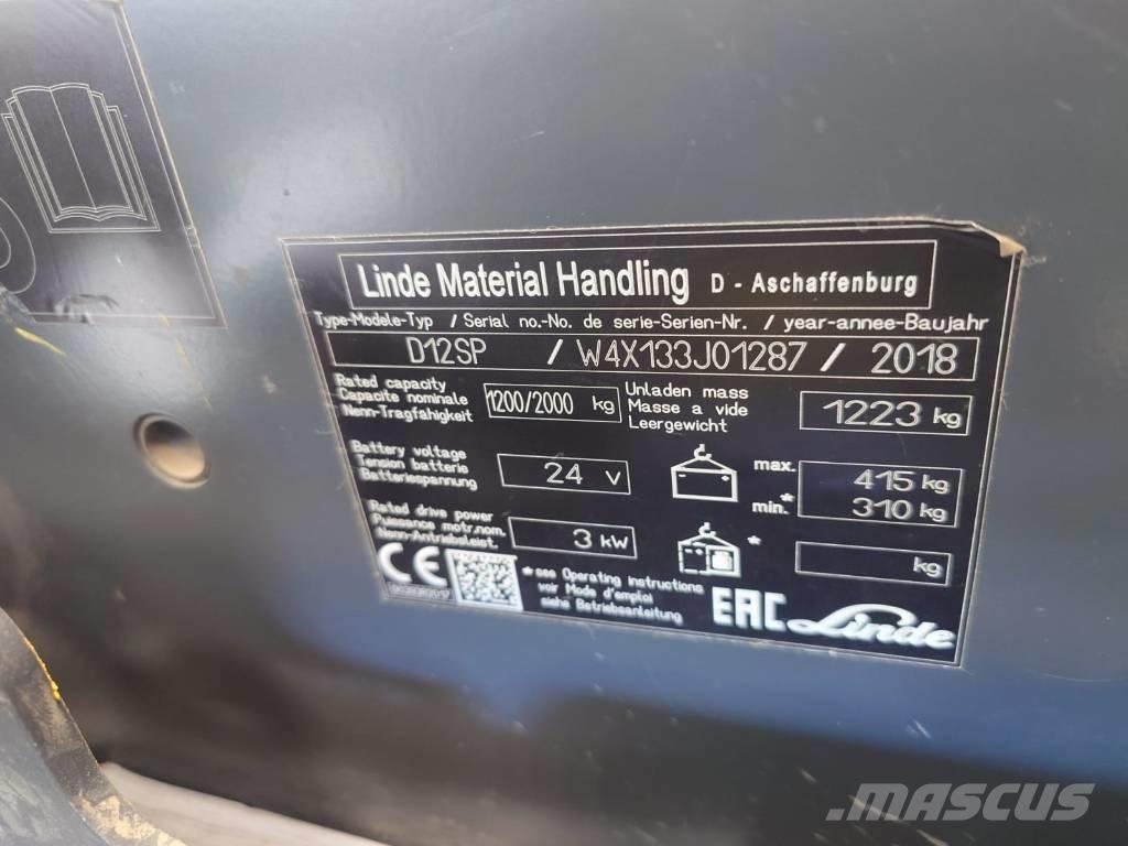 Linde D 12 Selbstfahrstapler