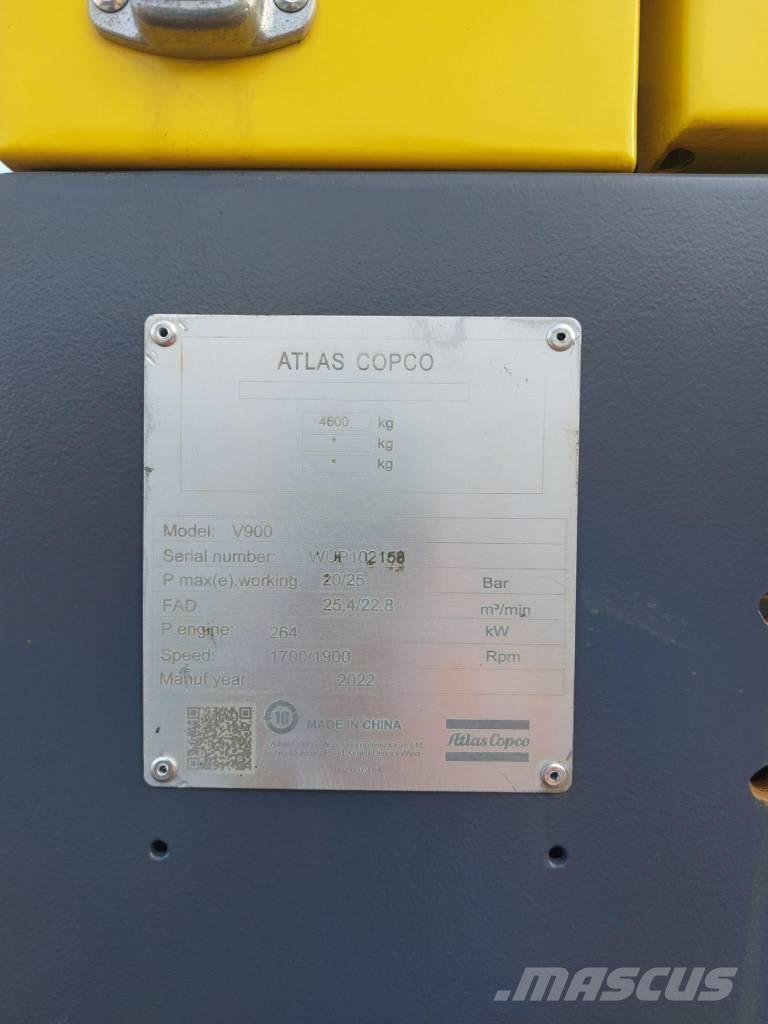 Atlas Copco V900 Kompressoren