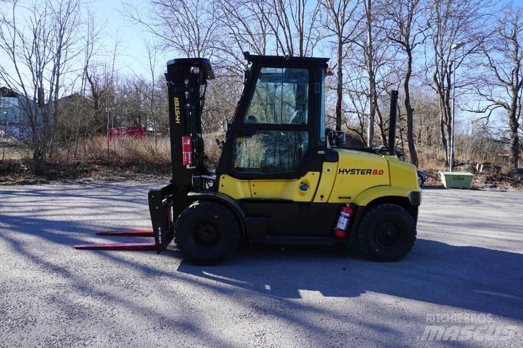 Hyster H8.0FT Diesel Stapler