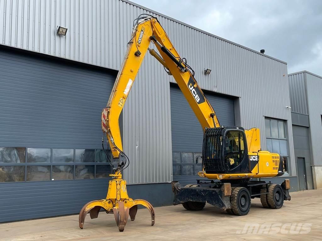 JCB JS200W Materialumschlag