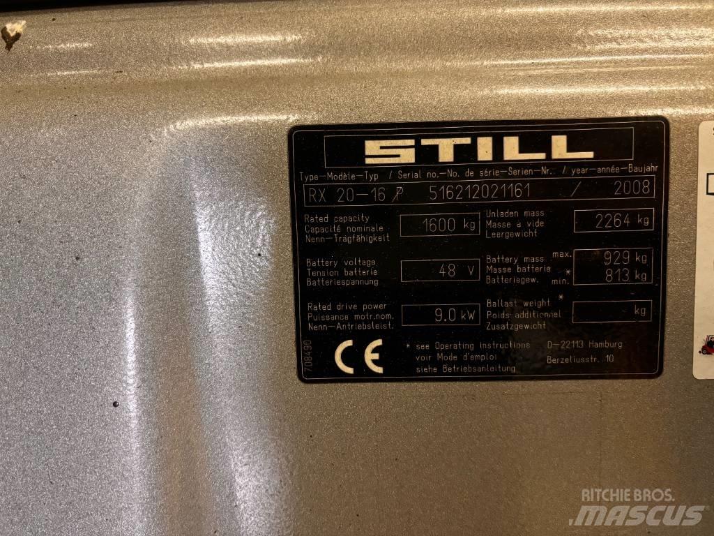 Still RX 20-16 Elektro Stapler