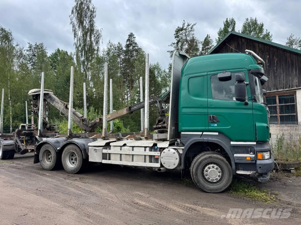 Scania R 500 Holzfahrzeuge