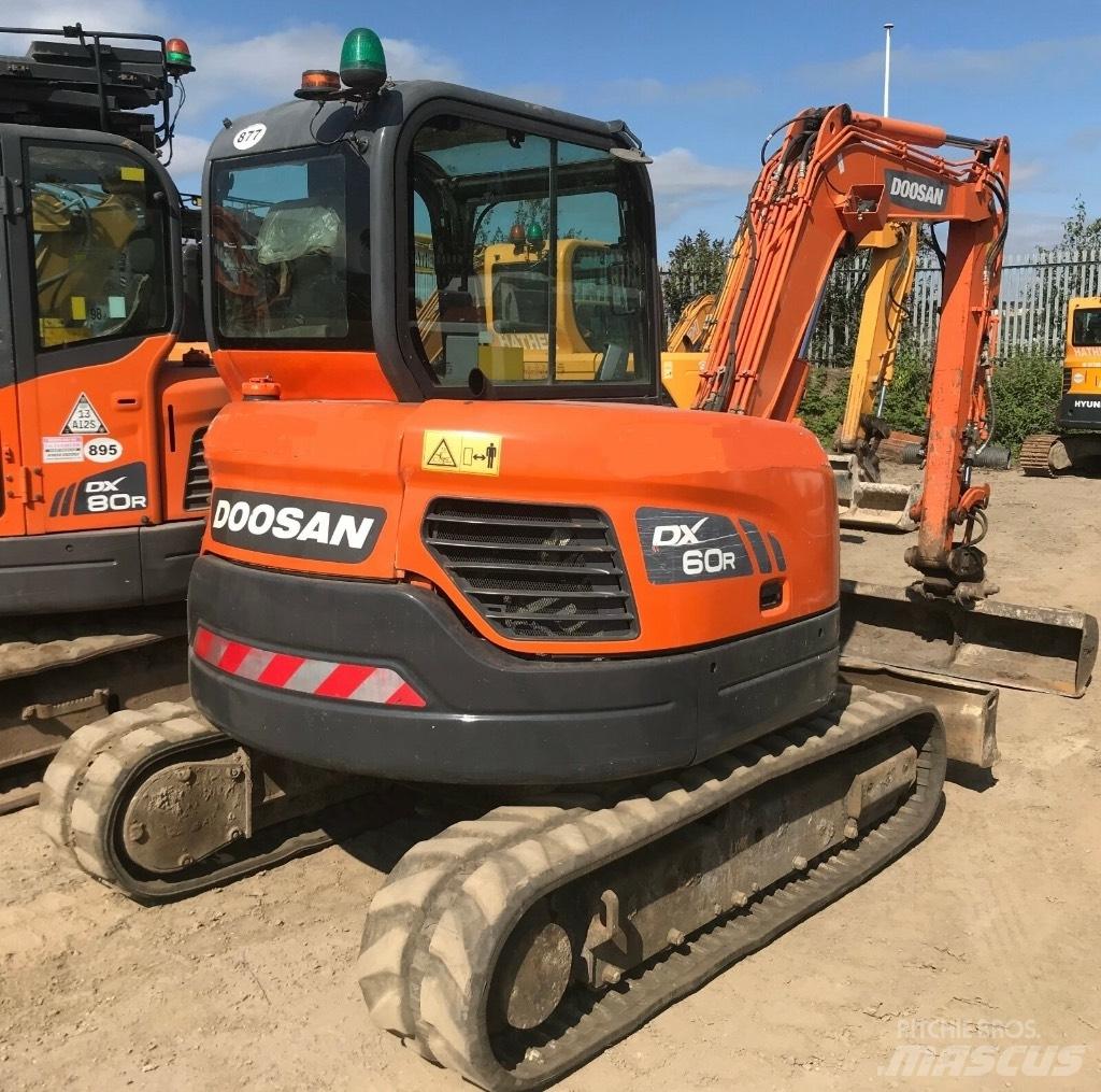 Doosan DX 60 R Minibagger < 7t