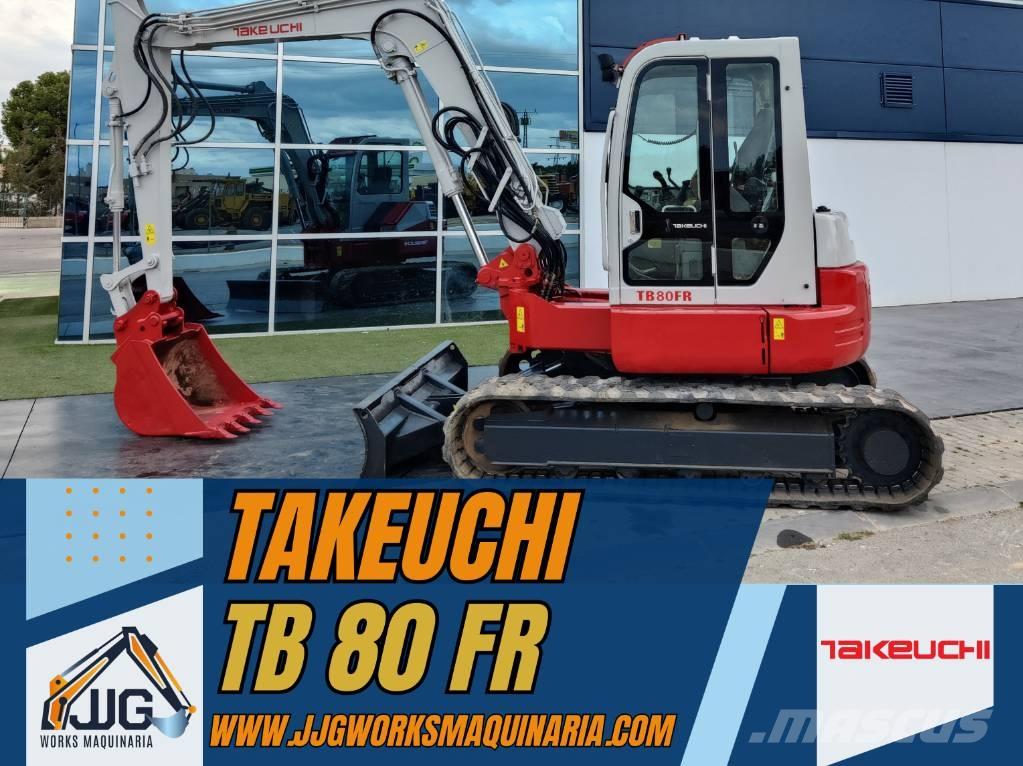 Takeuchi TB 80 FR Midibagger  7t - 12t