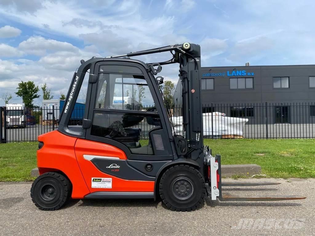 Linde H35D-01 Diesel Stapler