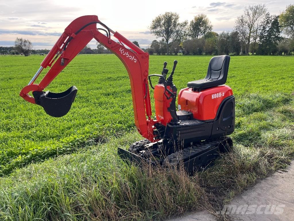 Kubota K 008-3 Minibagger < 7t
