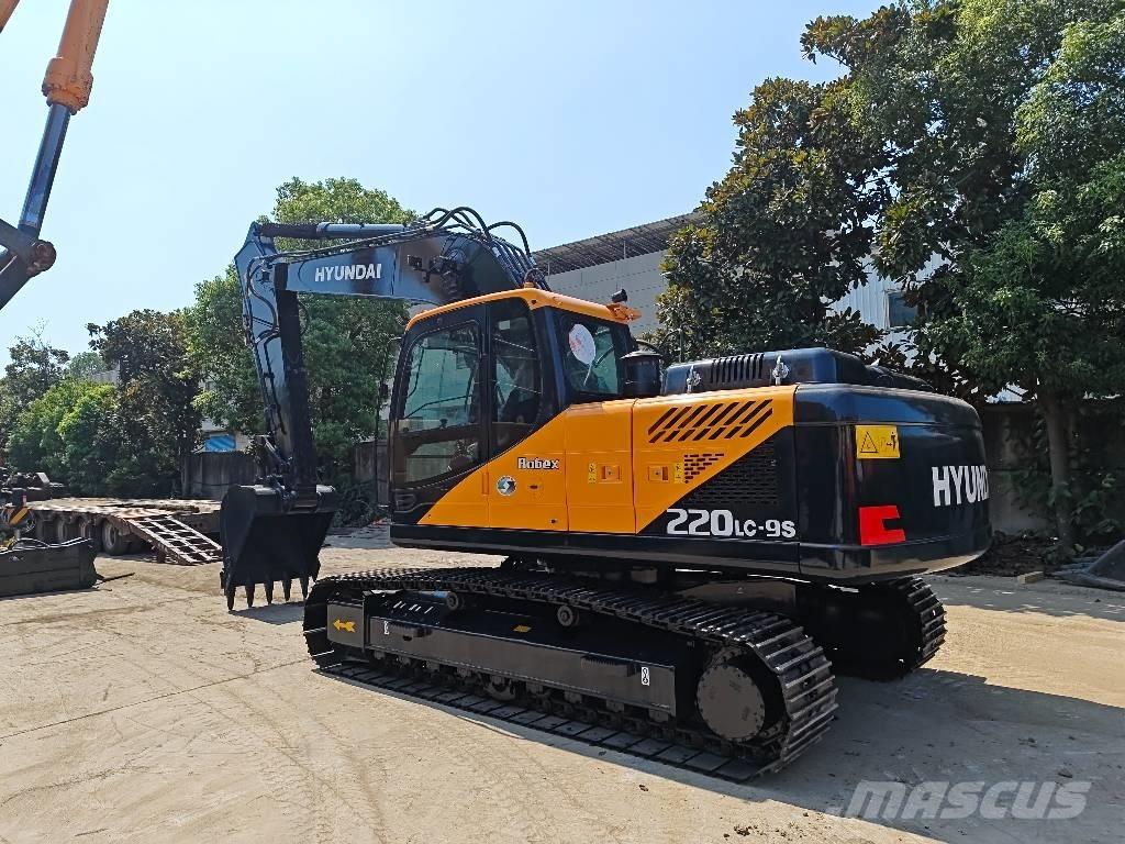 Hyundai r220lc-9s Raupenbagger