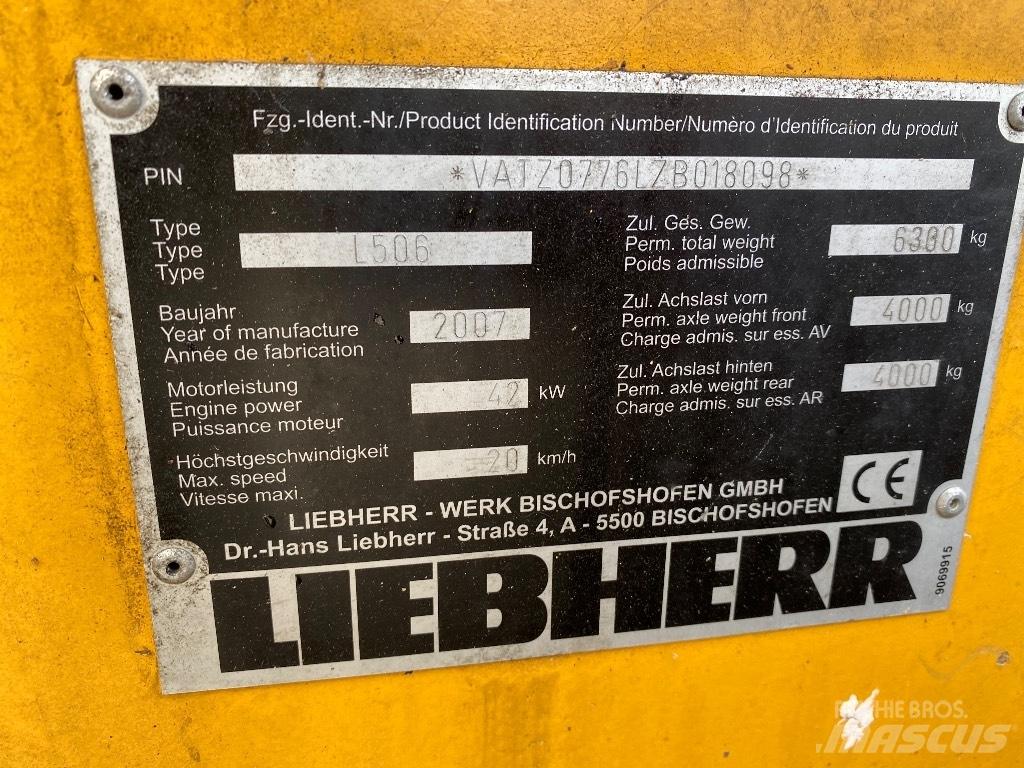 Liebherr 506 Stereo Radlader