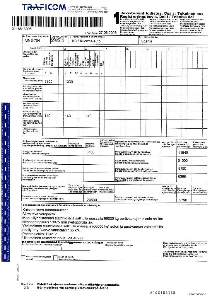 Scania R 560 Sattelzugmaschinen