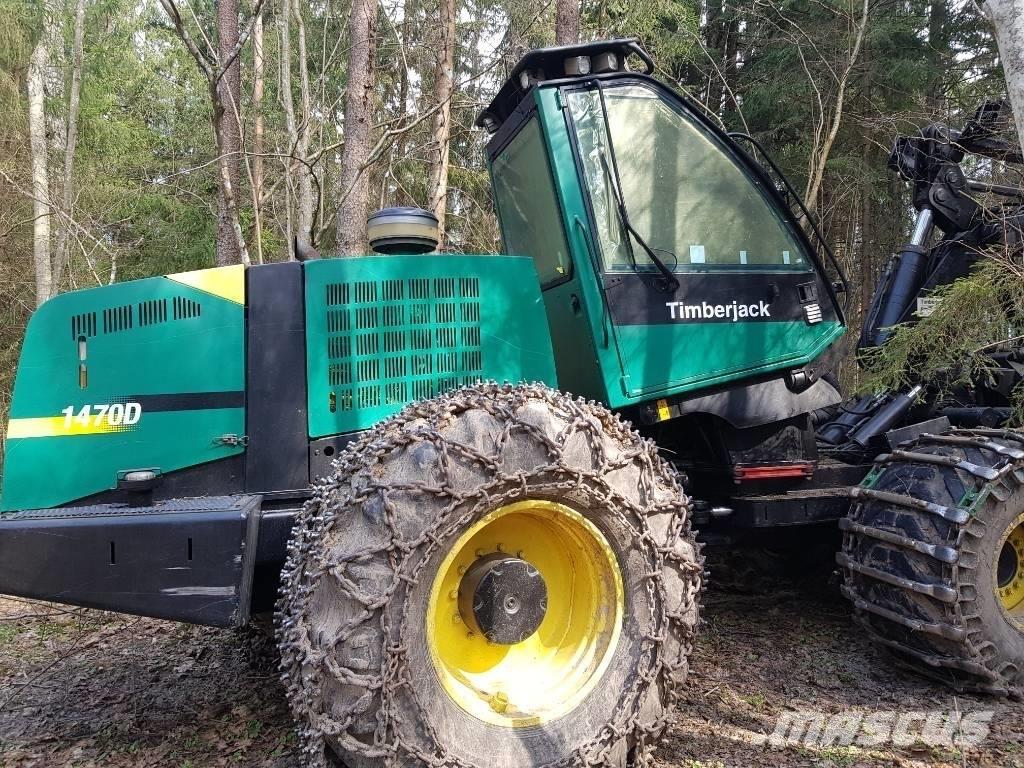 Timberjack 1470D Harvester