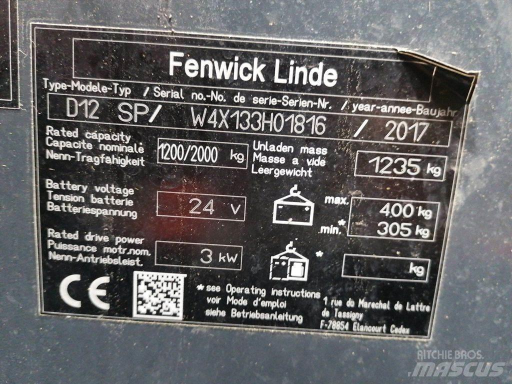 Linde D12 SP Deichselstapler
