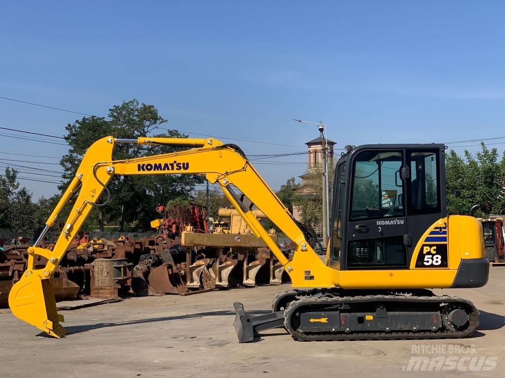 Komatsu PC58-8 Minibagger < 7t
