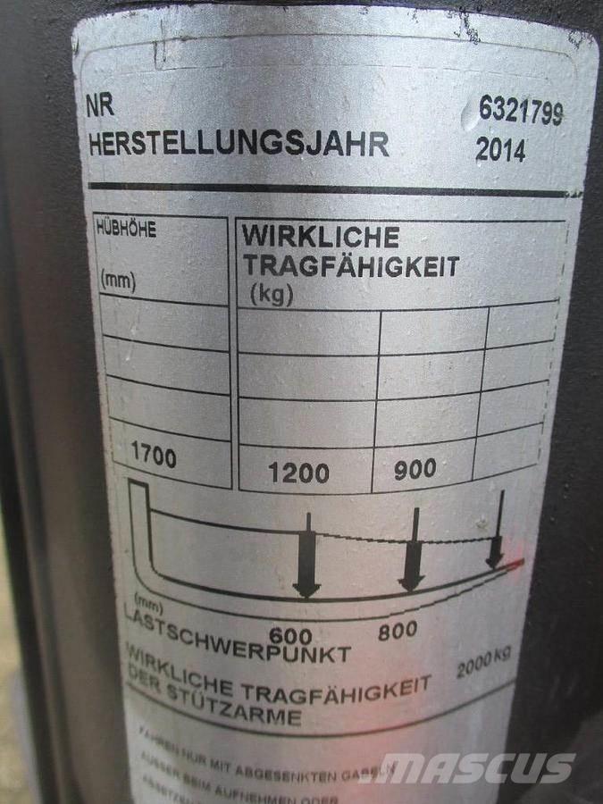 BT SWE 200D Deichselstapler
