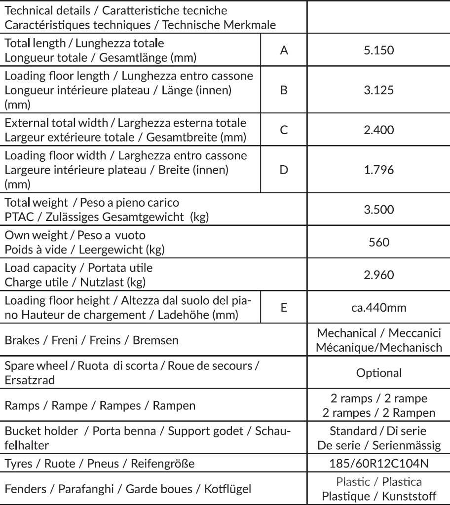 CLM ALUMINIUM FLY 35 Leichtauflieger