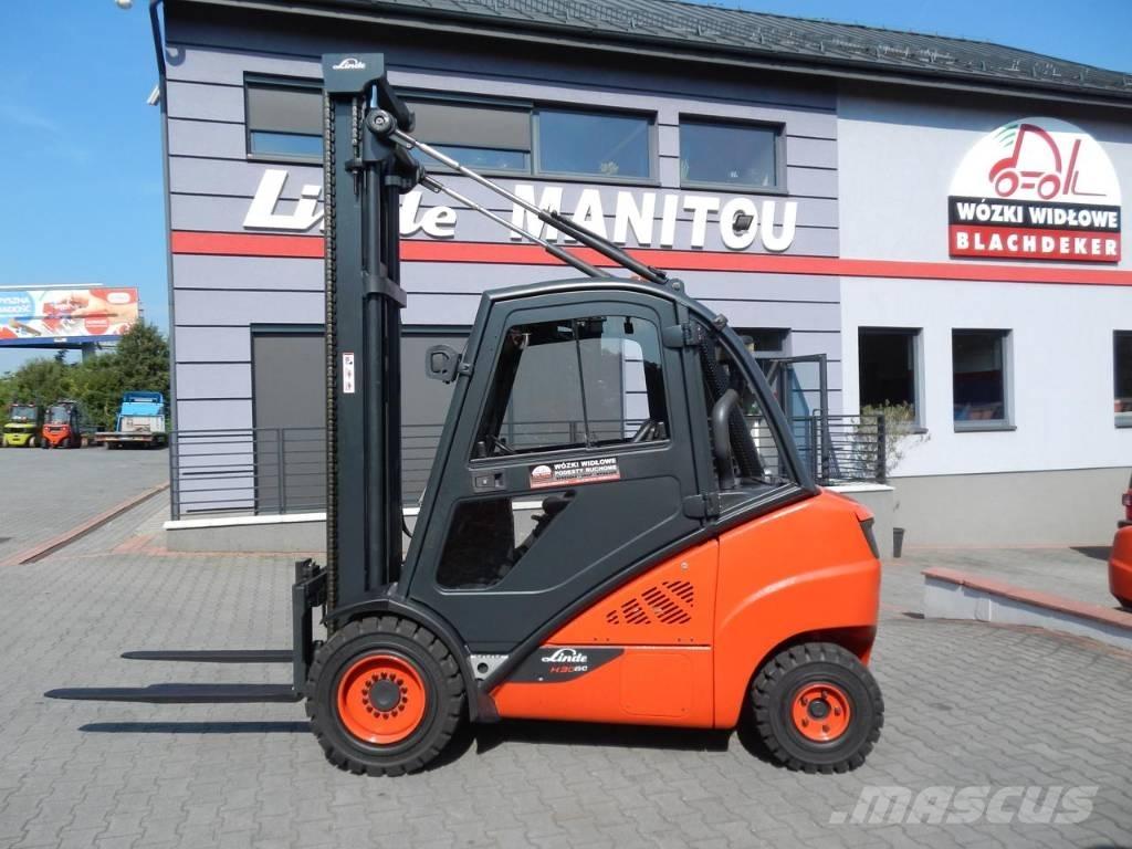 Linde H30D-02 Diesel Stapler