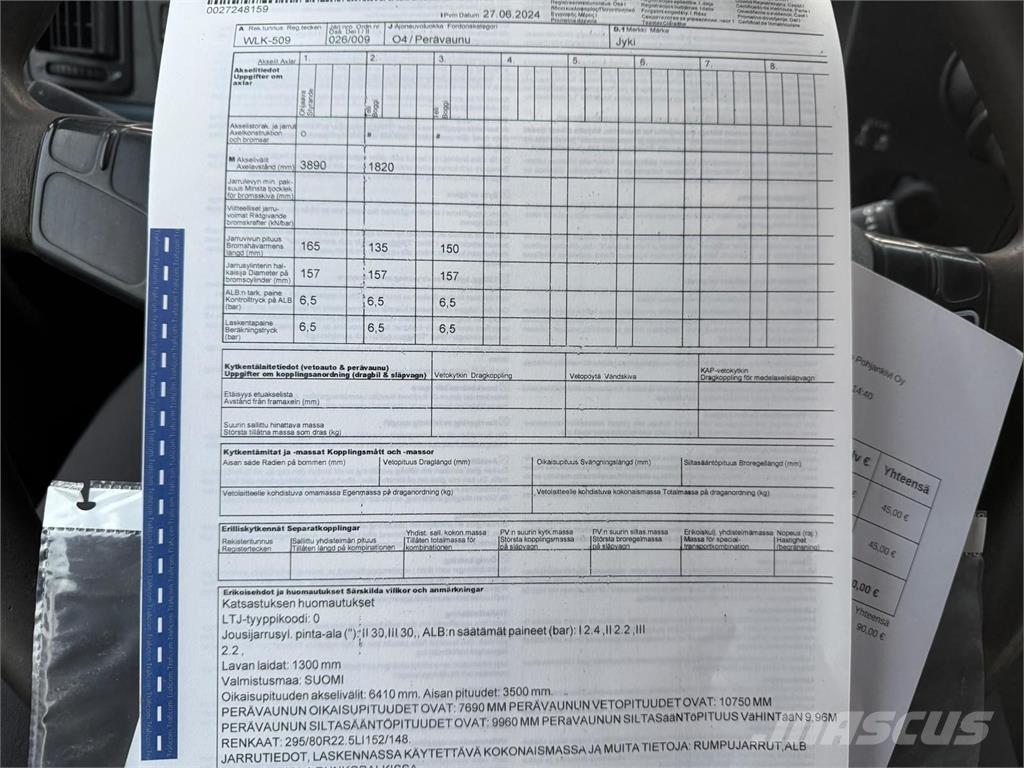 Jyki V 31-SL Pritschenanhänger