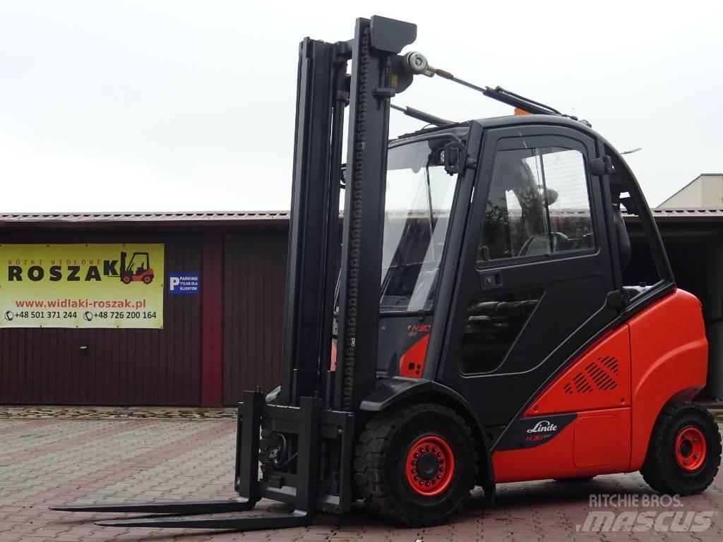 Linde H30D-02 Diesel Stapler