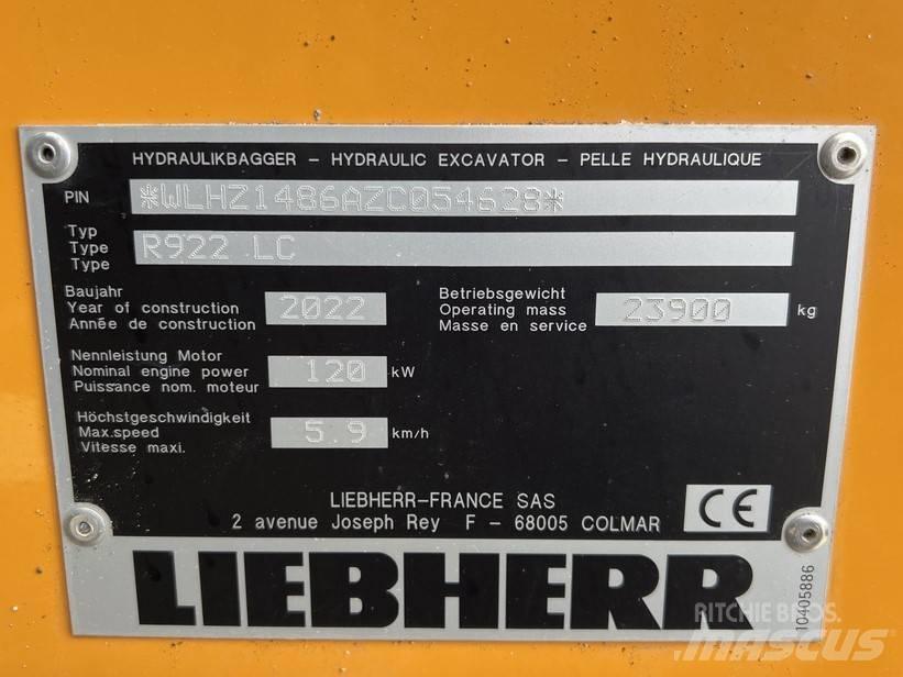 Liebherr R922 LC Raupenbagger