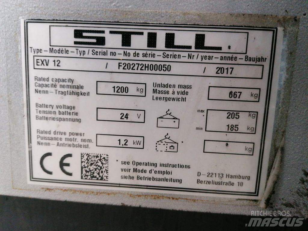 Still EXV12 Deichselstapler