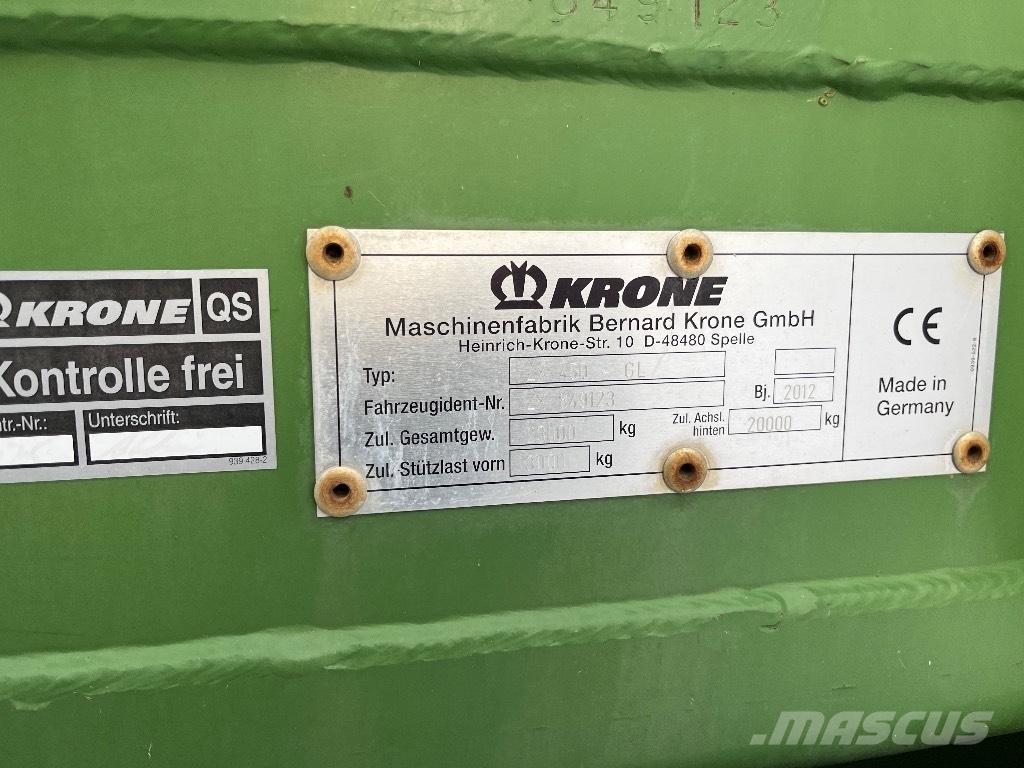 Krone ZX 450 GL Ladewagen