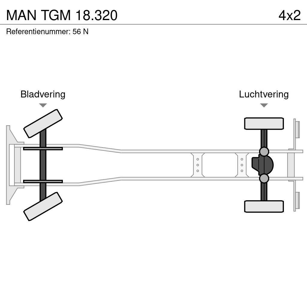 MAN TGM 18.320 Abrollkipper