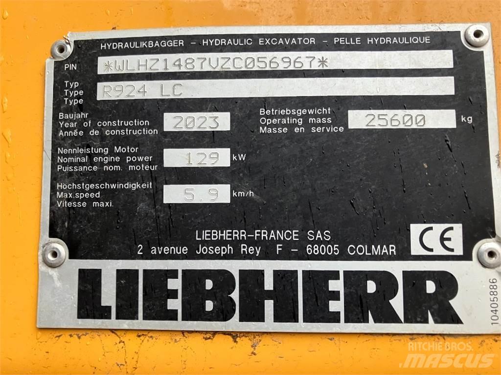 Liebherr R924 Raupenbagger