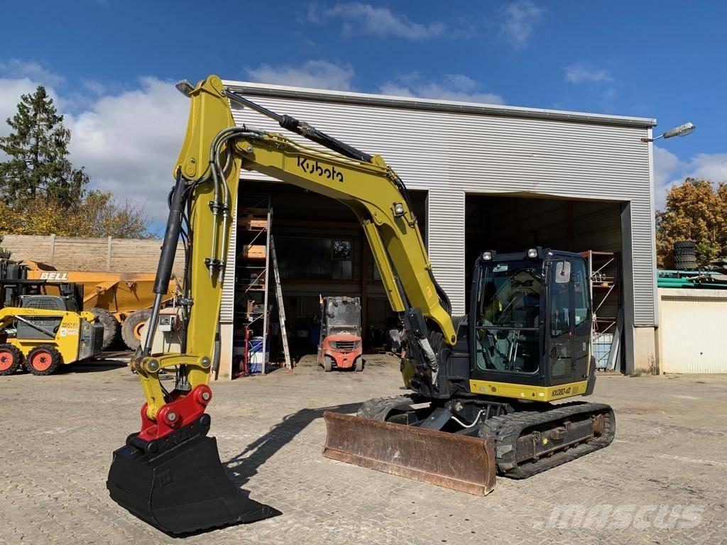 Kubota KX080-4@ Midibagger  7t - 12t
