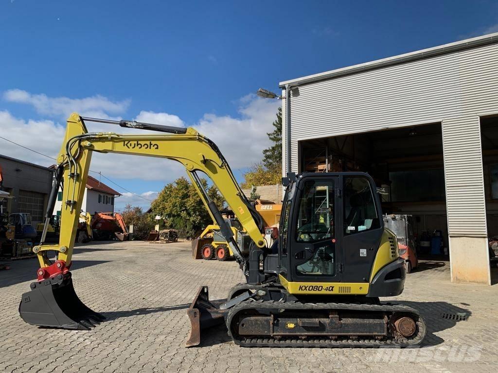 Kubota KX080-4@ Midibagger  7t - 12t