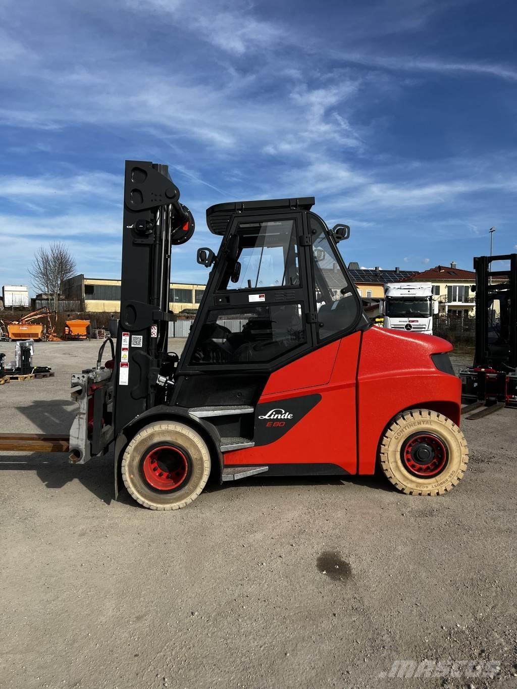 Linde E80/900 Elektro Stapler