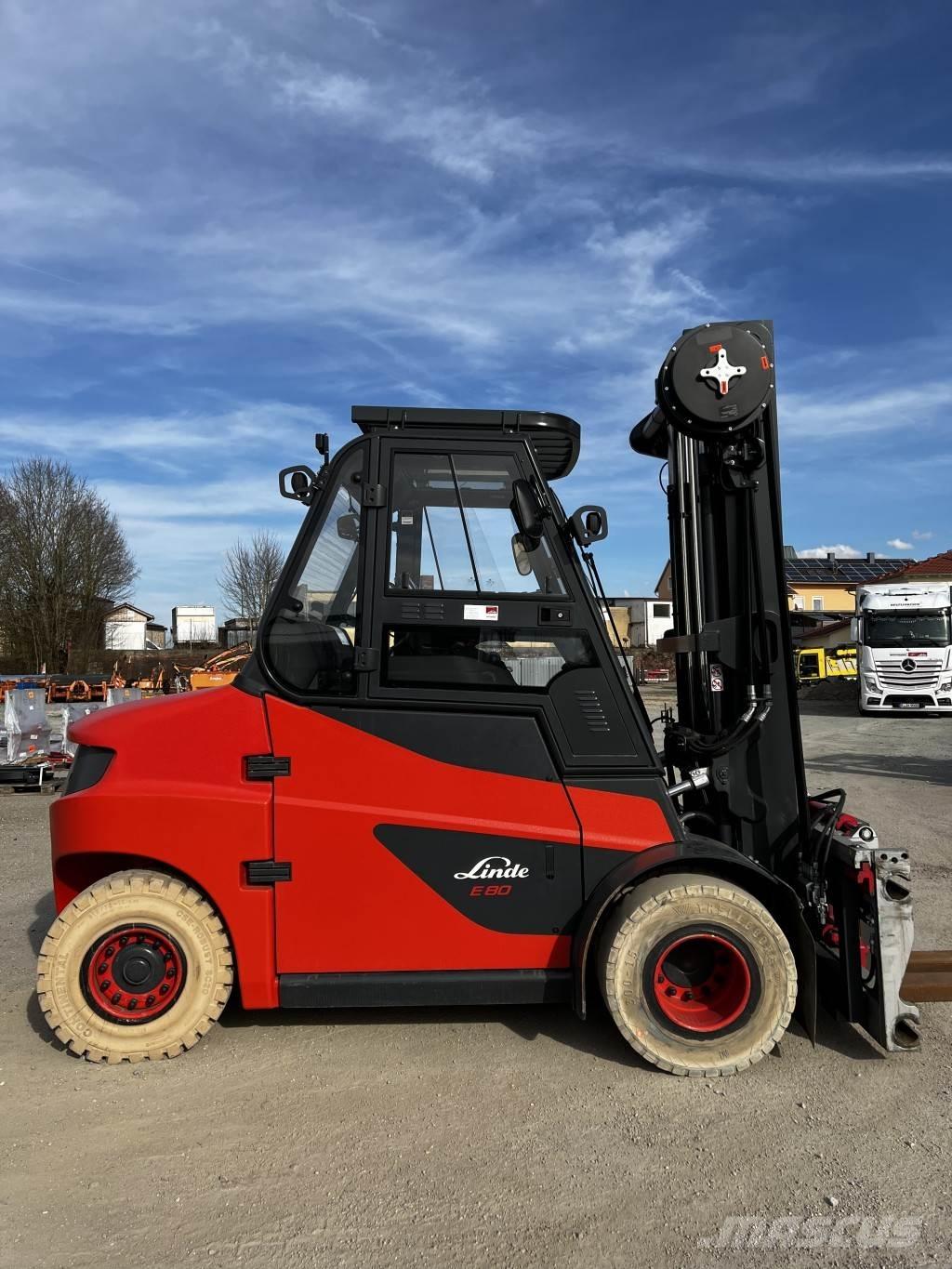 Linde E80/900 Elektro Stapler