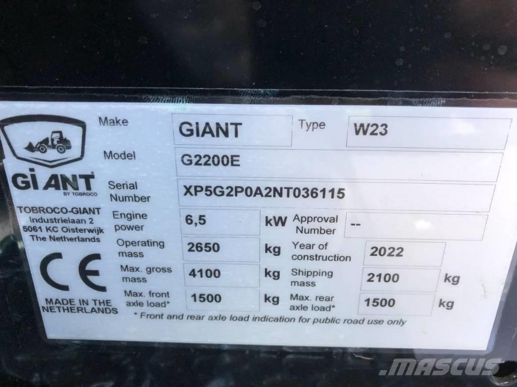 GiANT G 2200 E Multifunktionslader