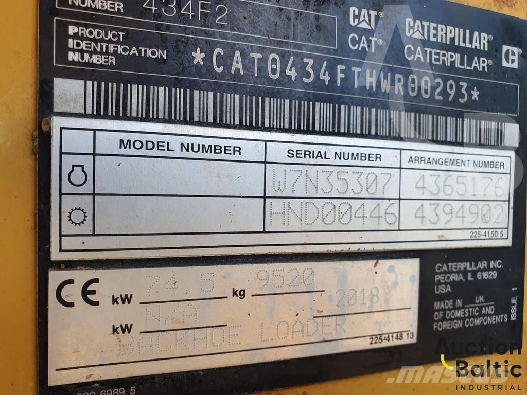 CAT 434 F2 Baggerlader