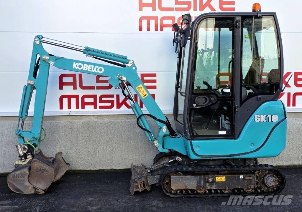 Kobelco SK 18 Minibagger < 7t