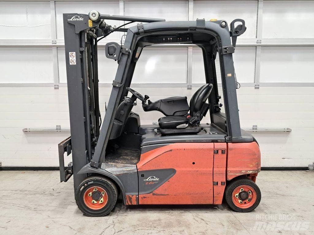 Linde E20PL-02 Elektro Stapler