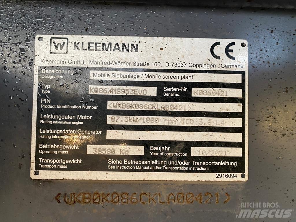 Kleemann MS953 EVO Sieb- und Brechanlagen