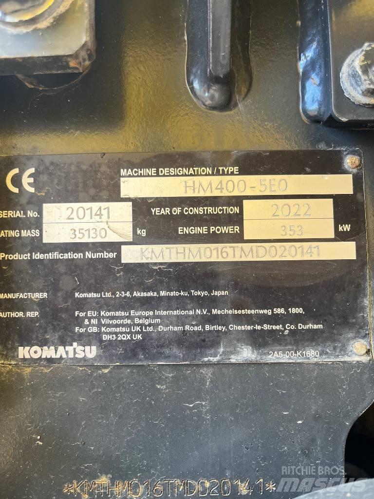 Komatsu HM400-5E0 Dumper - Knickgelenk