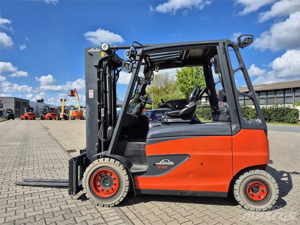 Linde E50HL-01 Elektro Stapler