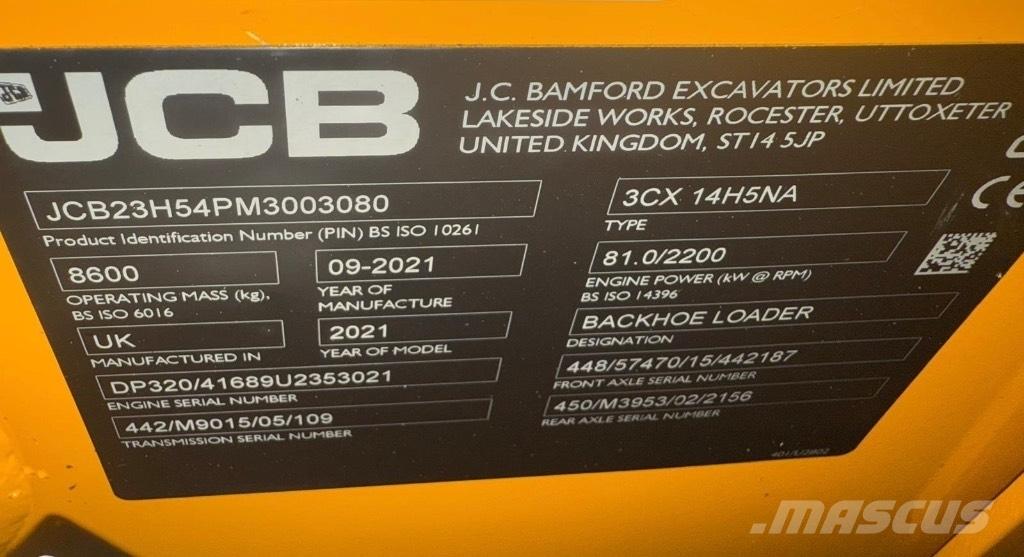 JCB 3 CX / joystic !! Baggerlader