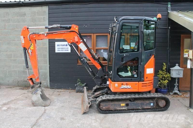 Hitachi ZX 26 U Minibagger < 7t